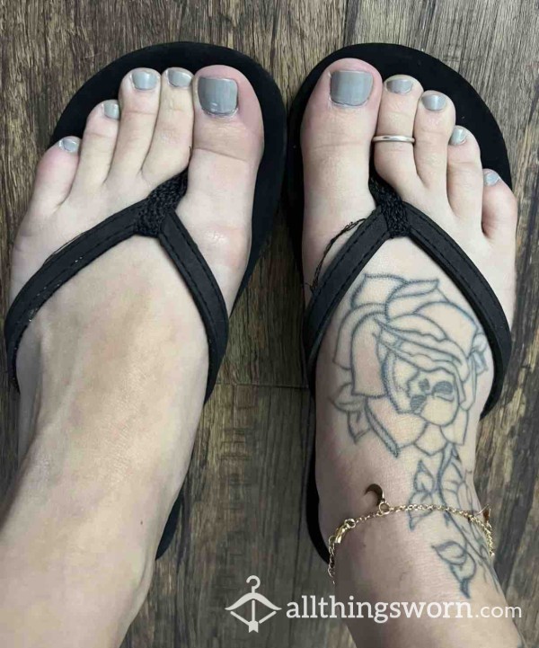 Worn Flip Flops