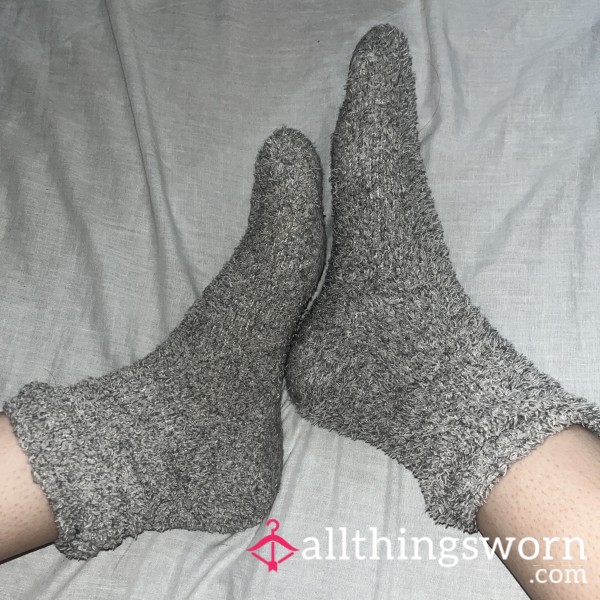 Worn Fluffy Socks