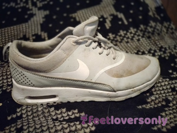 Worn For Workouts White/grey Nikes