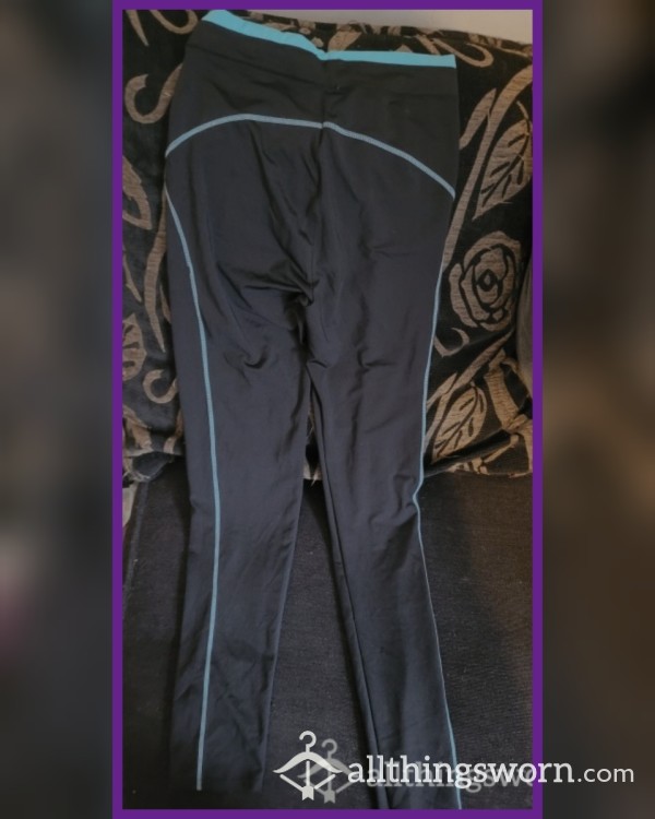 Worn Gym Leggings Sz 10