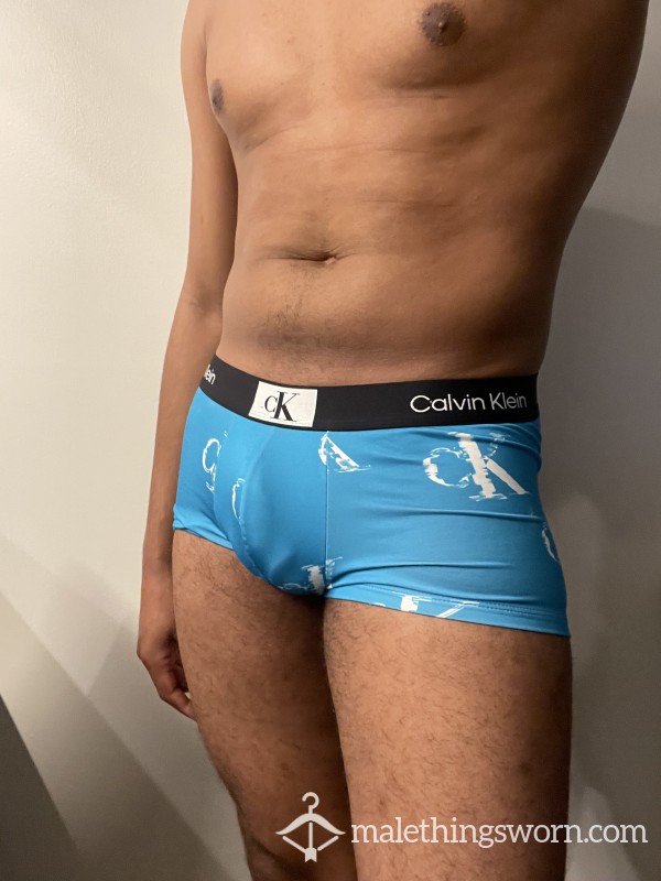 Worn Light Blue Calvin Klein Underwear