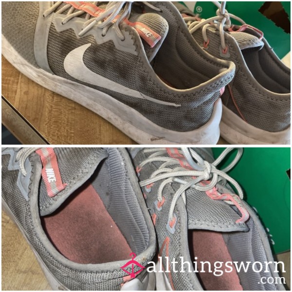 Worn Nikes (bought 2018)