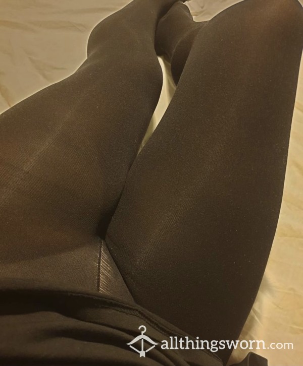 WORN Nylon Black Tights