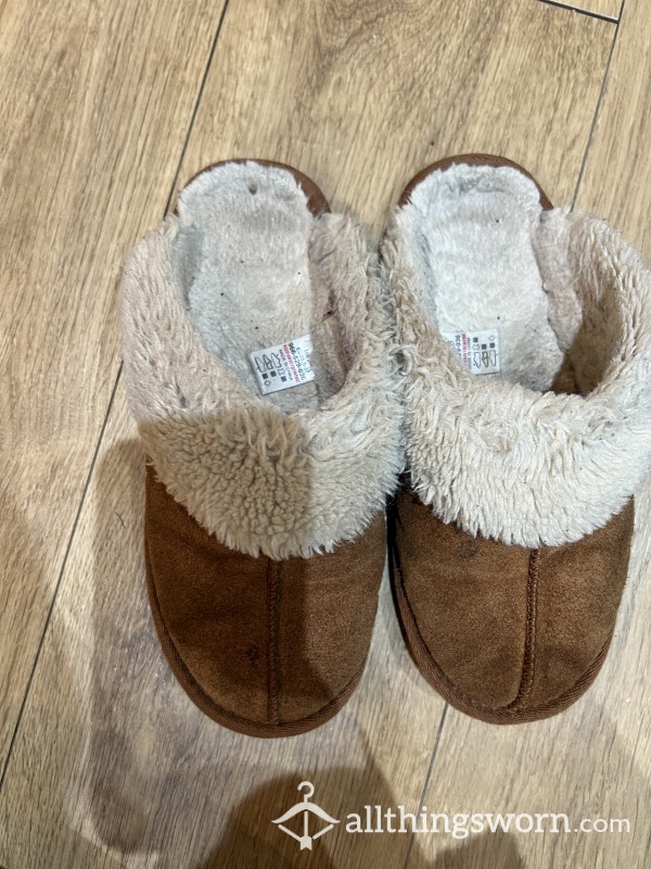 Worn Old Next Slippers