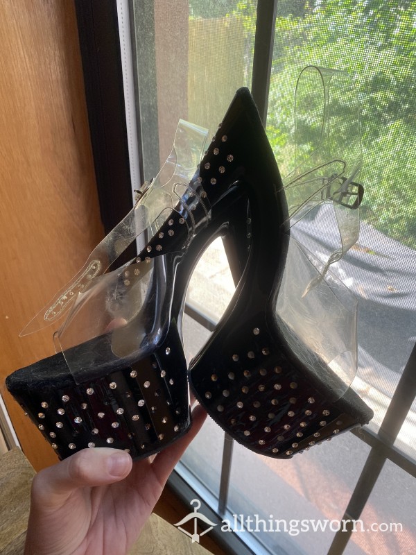 Worn Out Size 10 Stripper Heels