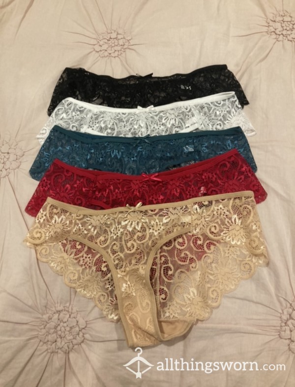 Worn Panties! Pick Your Color