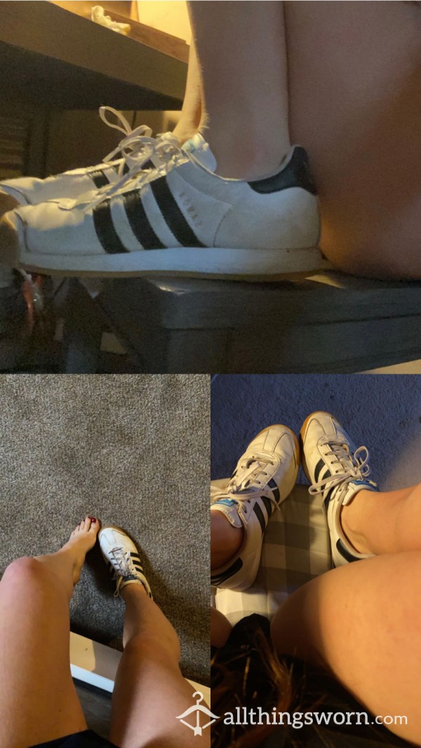 Worn Very Well. Sweaty Everyday Adidas.