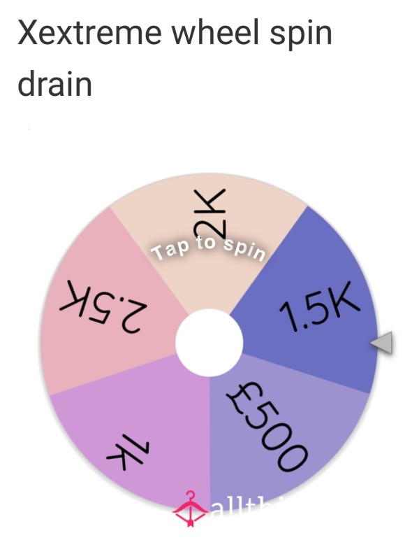 Xextreme Wheel Spin Drain