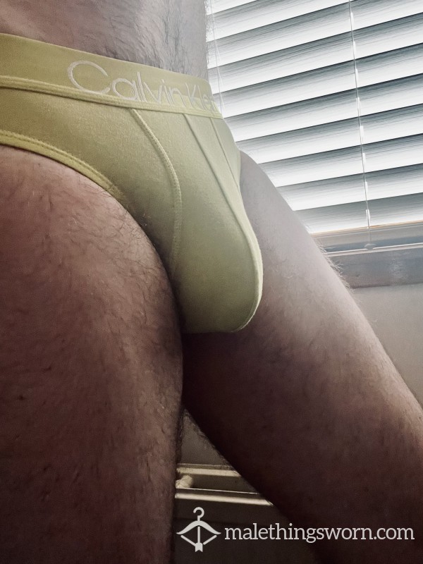 Yellow CK Briefs (M)