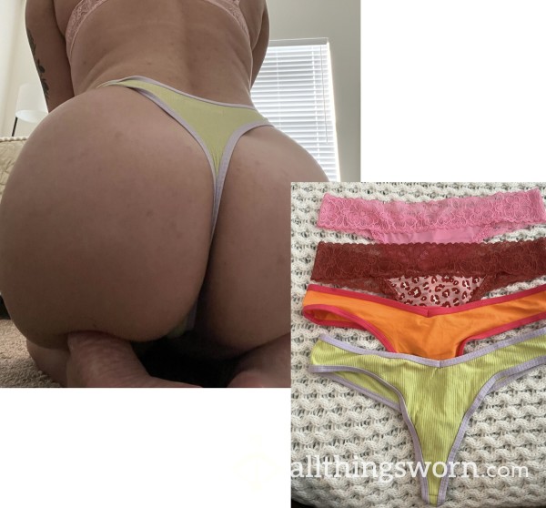 Yummy Colorful Thongs 🤤